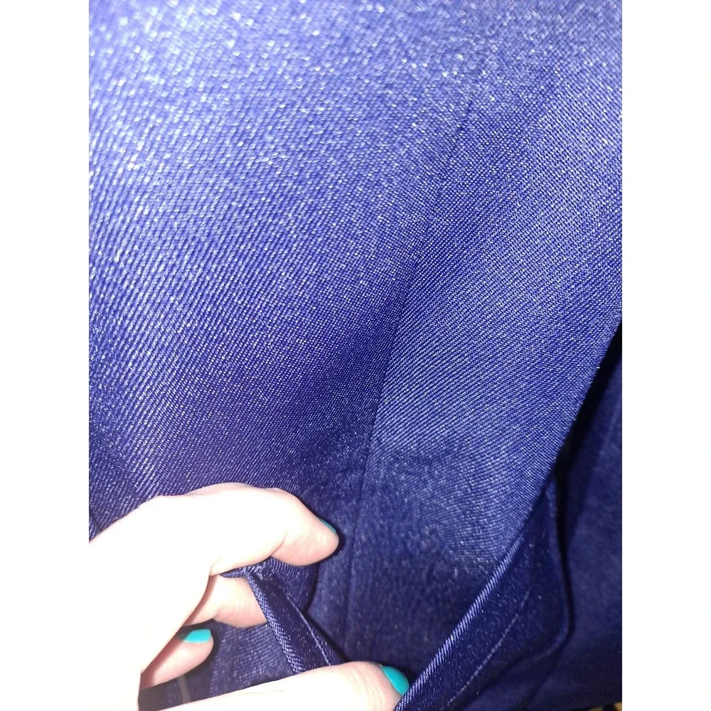 Vermont Country Store Blazer Jacket Career Button Front Blue Size‎ 8